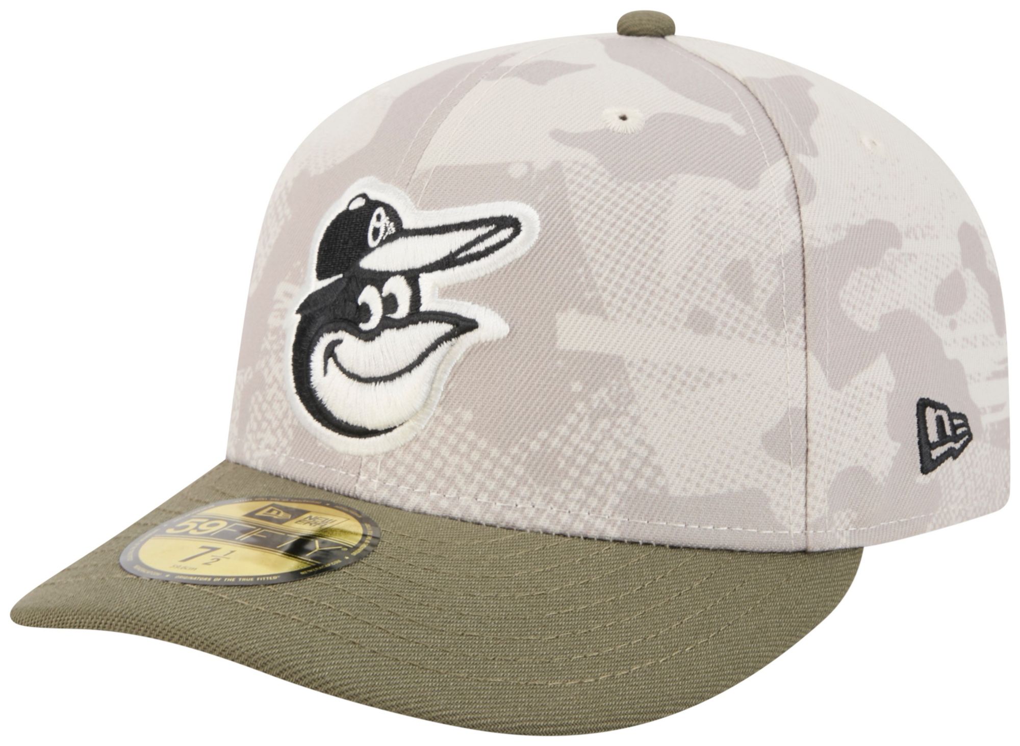 New Era Adult Baltimore Orioles Khaki Armed Forces Day 2025 59Fifty Fitted Hat product image