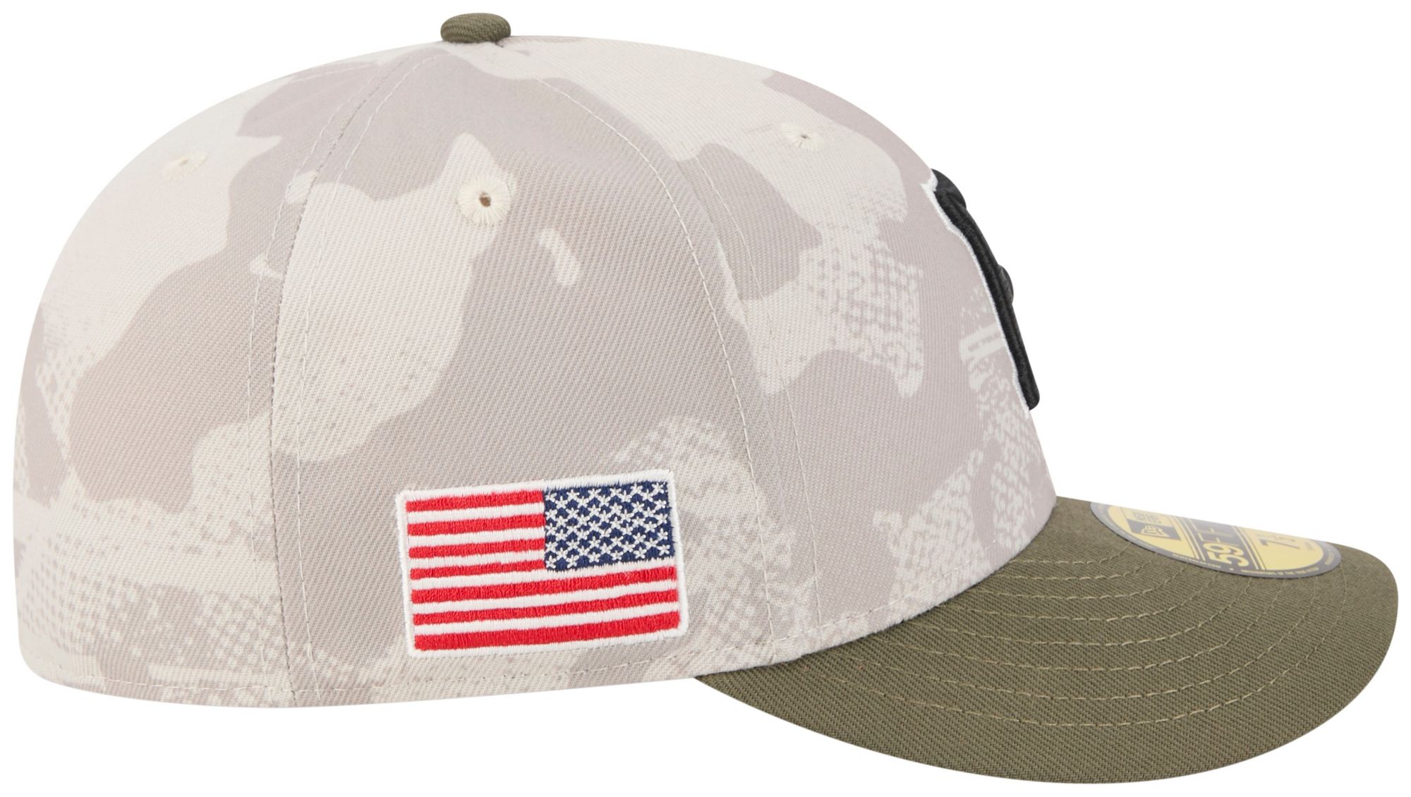 New Era Adult Pittsburgh Pirates Khaki Armed Forces Day 2025 59Fifty Fitted Hat product image