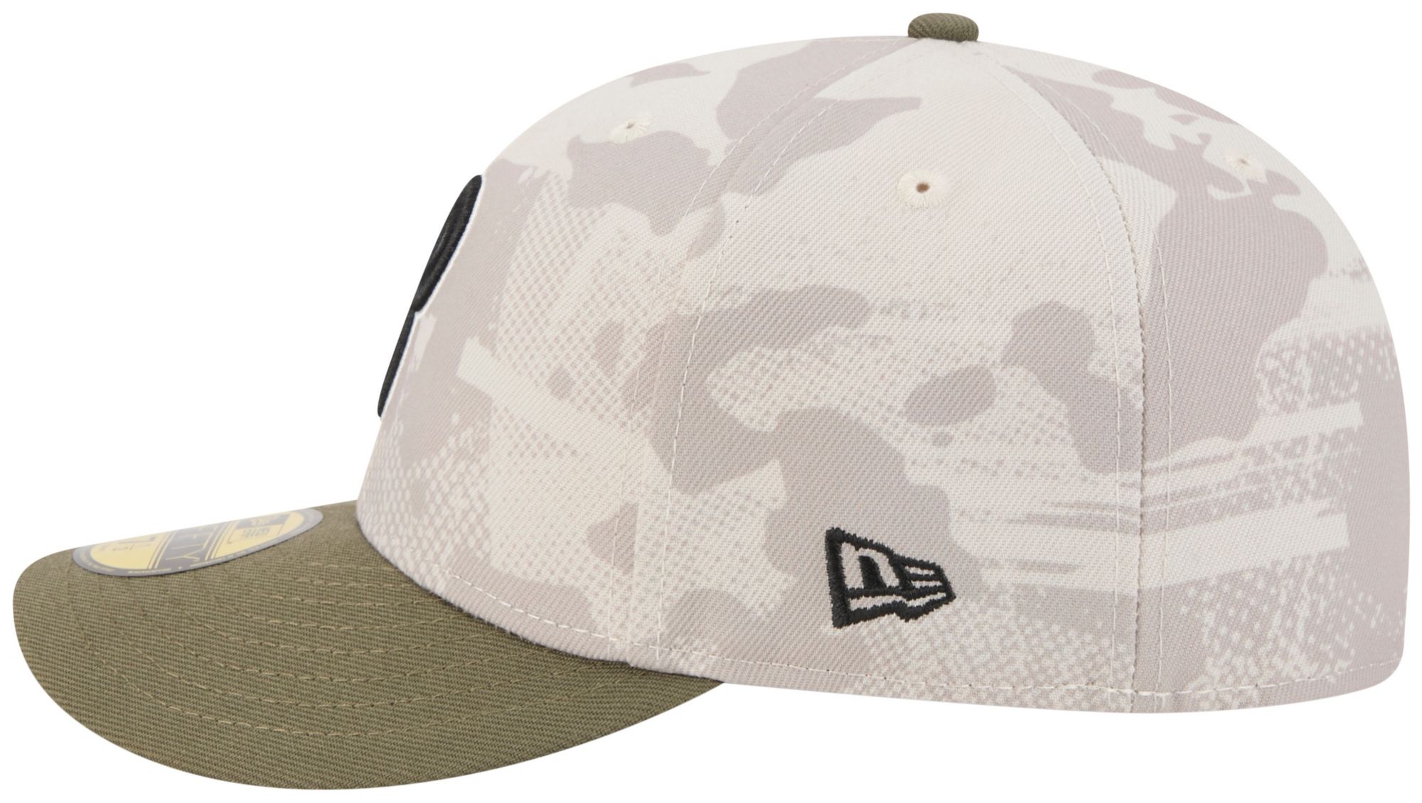 New Era Adult Philadelphia Phillies Khaki Armed Forces Day 2025 59Fifty Fitted Hat product image
