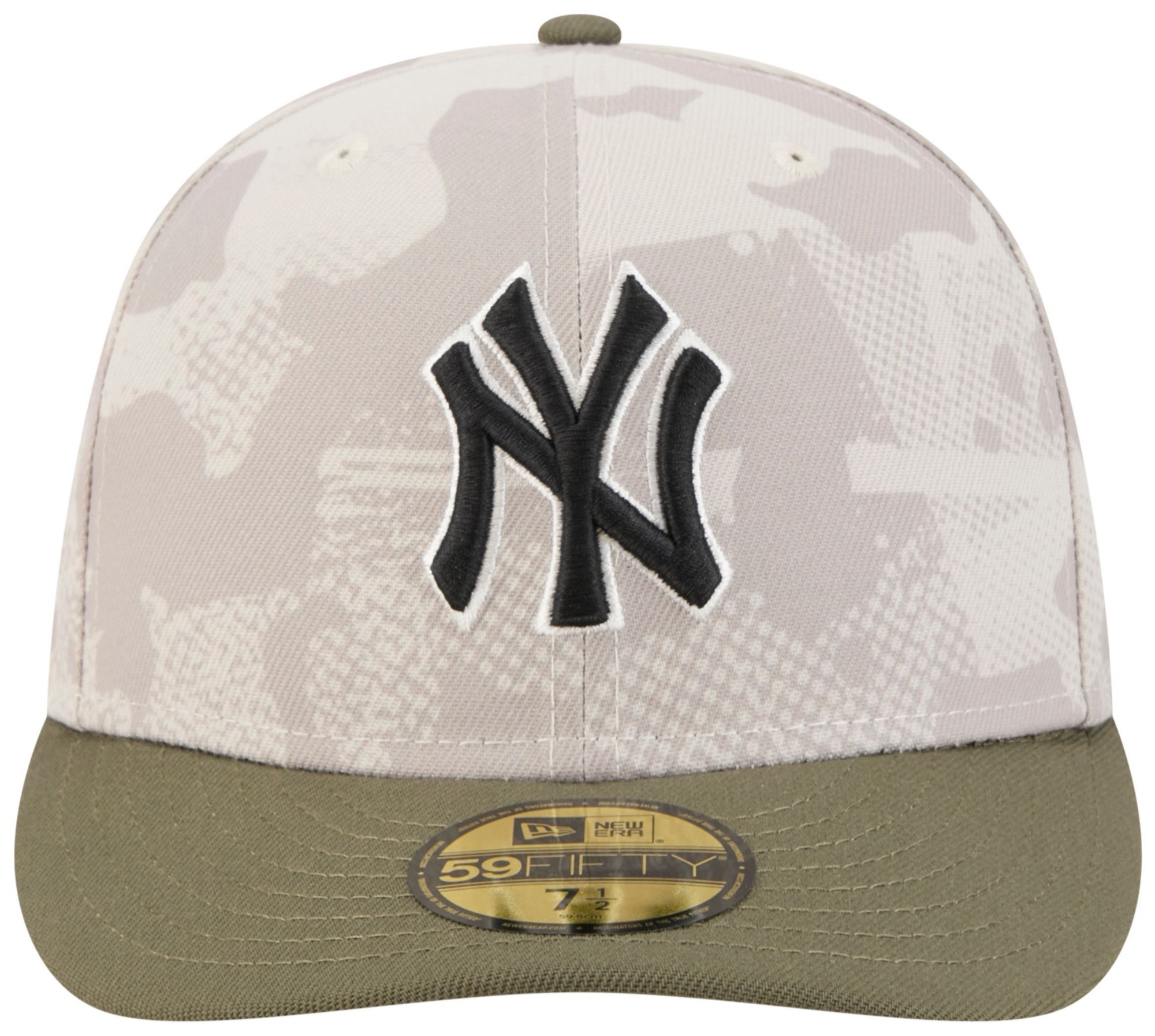 New Era Adult New York Yankees Khaki Armed Forces Day 2025 59Fifty Fitted Hat product image