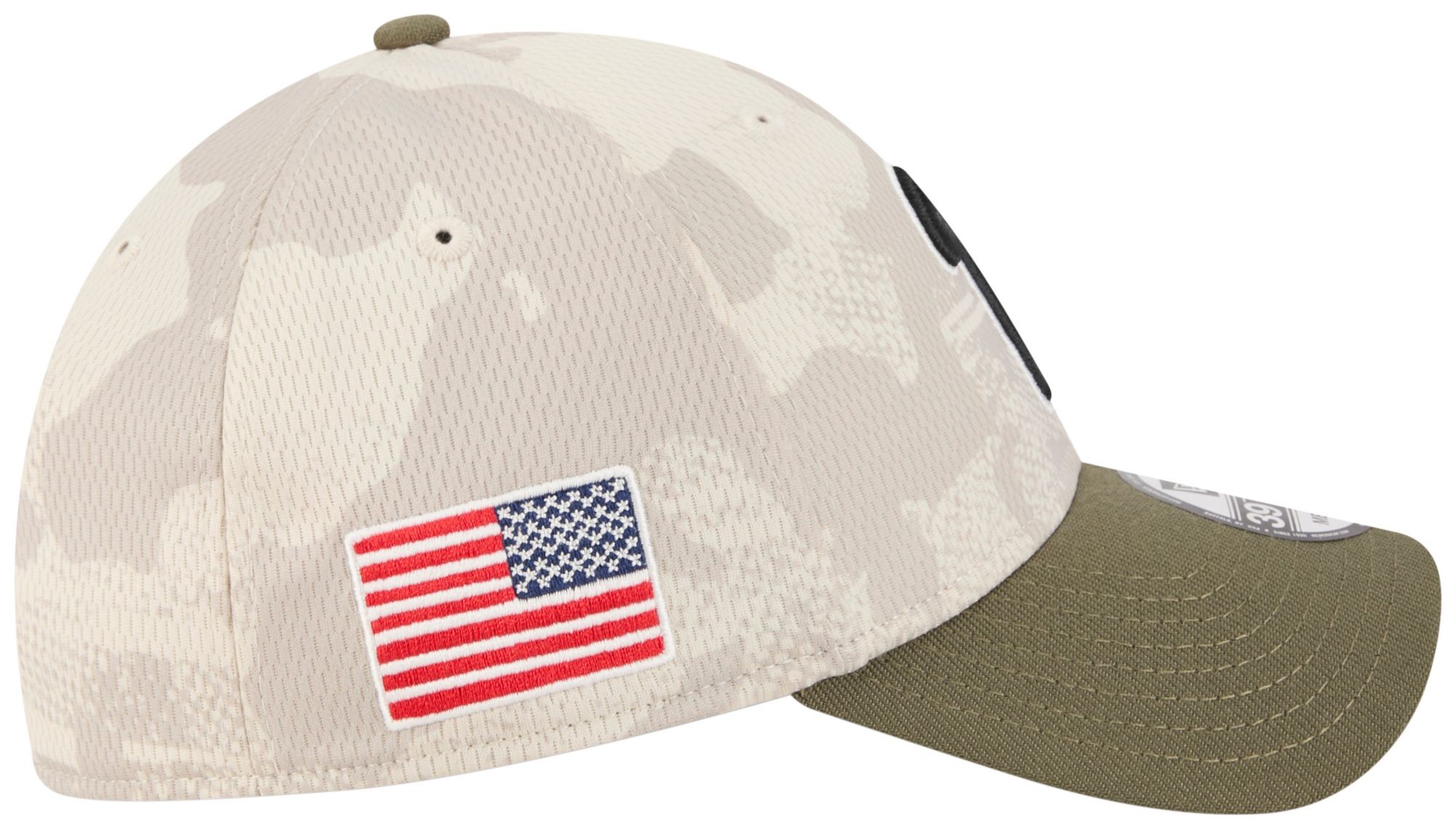 New Era Adult Philadelphia Phillies Khaki Armed Forces Day 2025 39Thirty Stretch Fit Hat product image