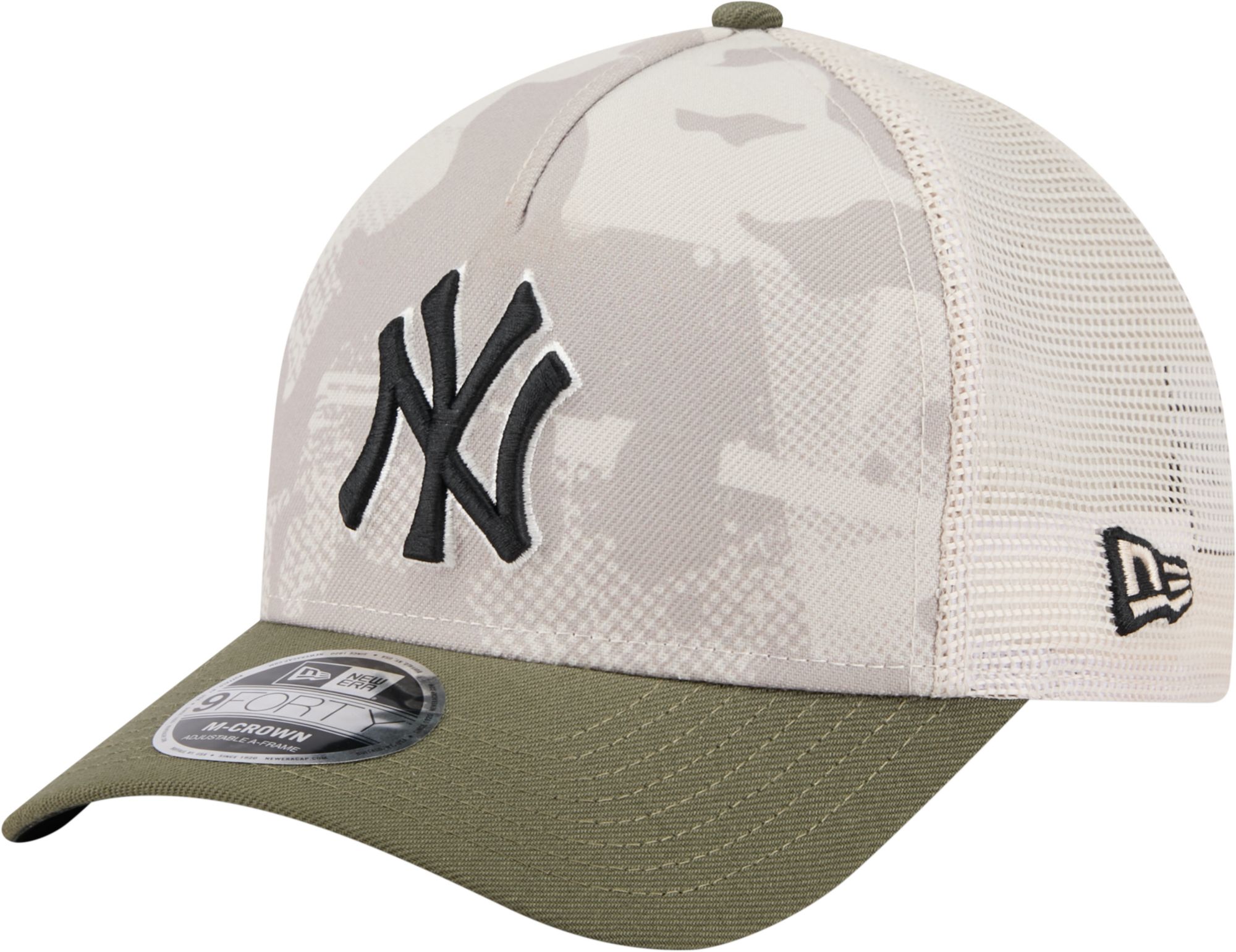 New Era Youth New York Yankees Khaki Armed Forces Day 2025 9Forty Adjustable Hat product image