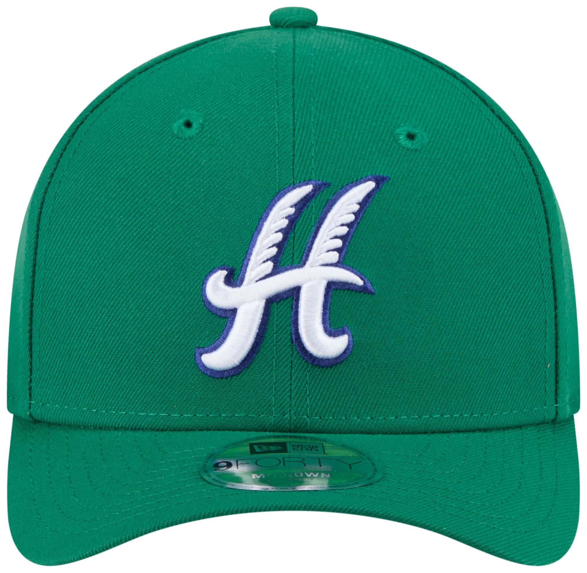 New Era Adult Hartford Yard Goats Green Logo 9Forty Adjustable Hat product image
