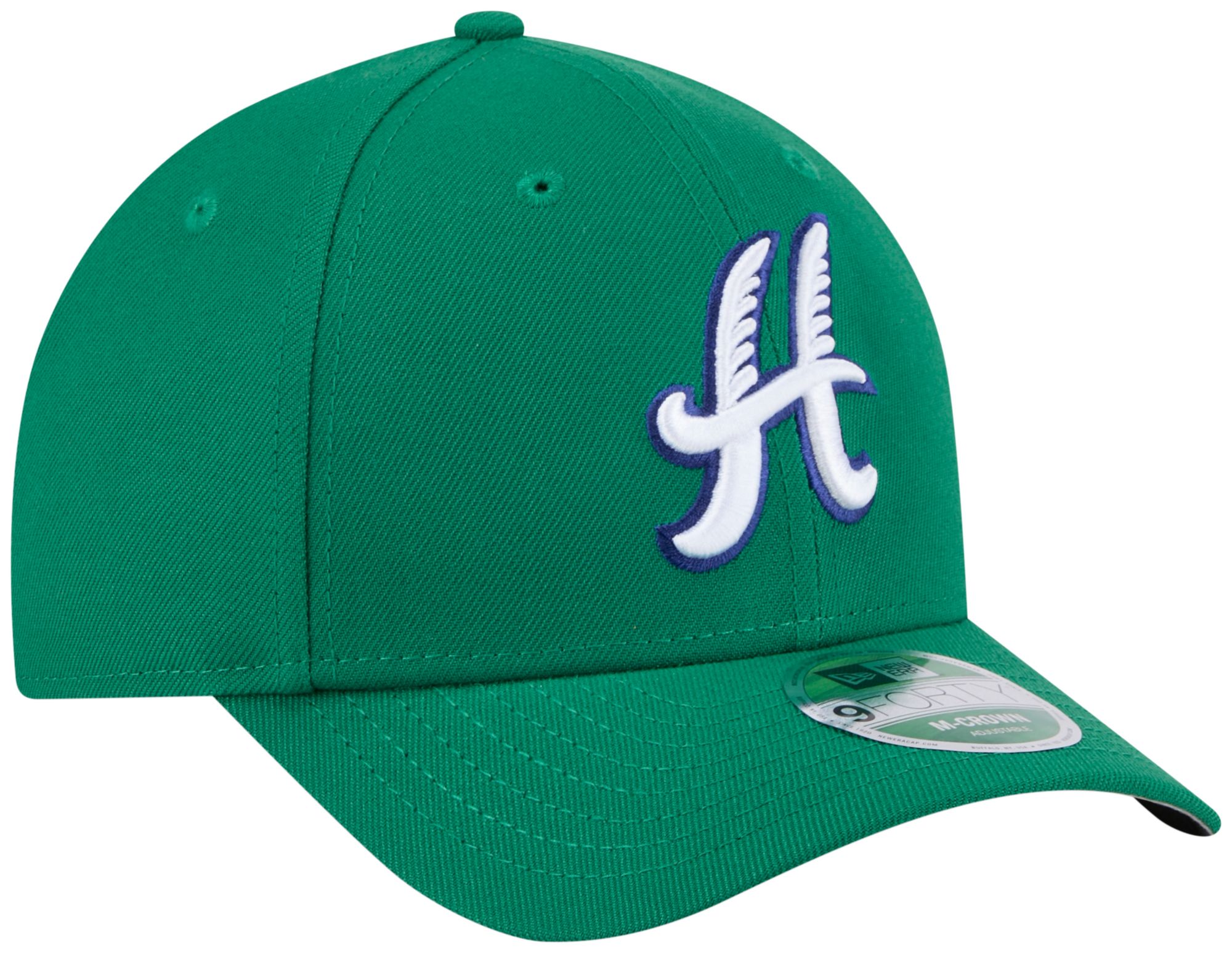 New Era Adult Hartford Yard Goats Green Logo 9Forty Adjustable Hat product image