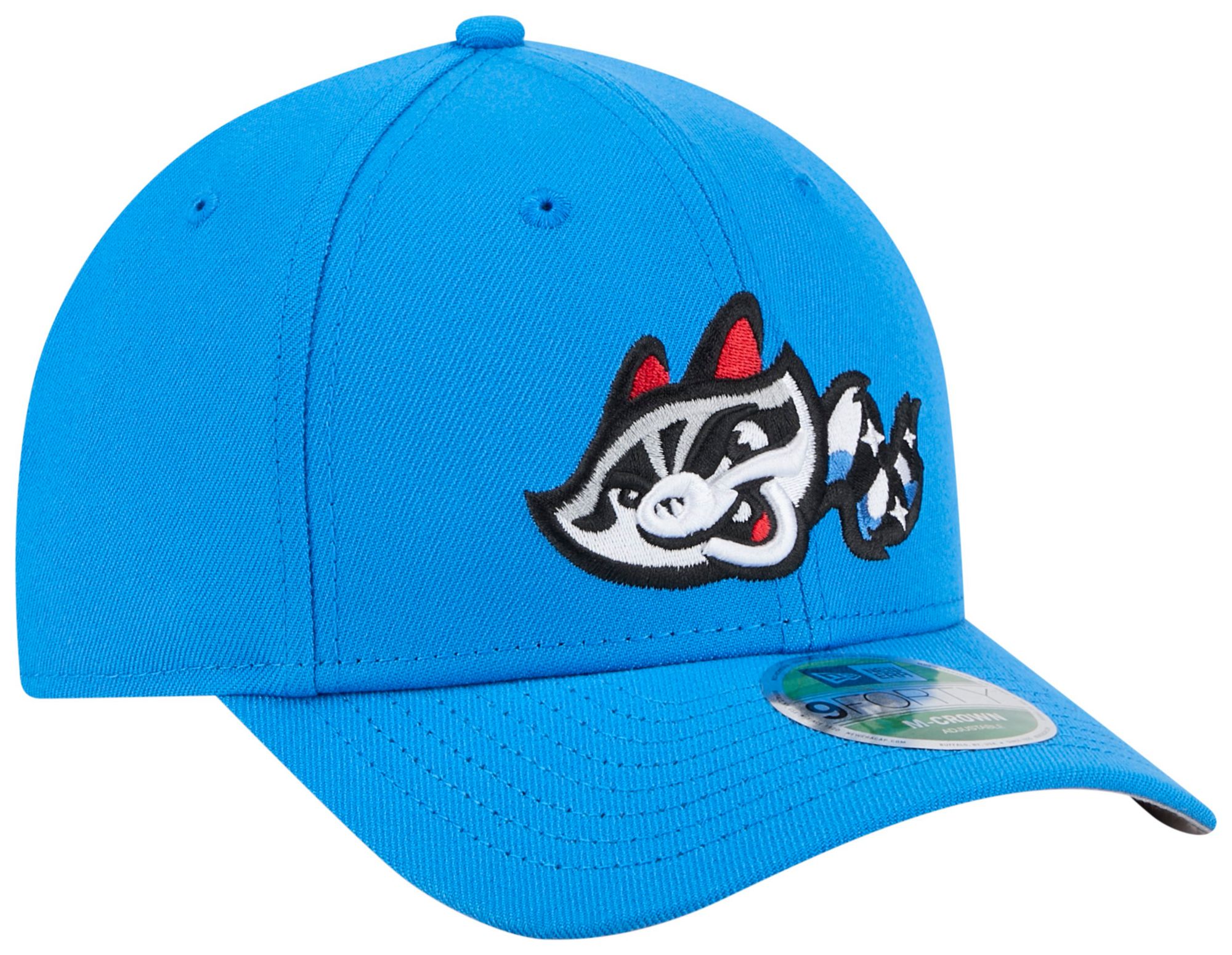 New Era Adult Rocket City Trash Pandas Blue Logo 9Forty Adjustable Hat product image