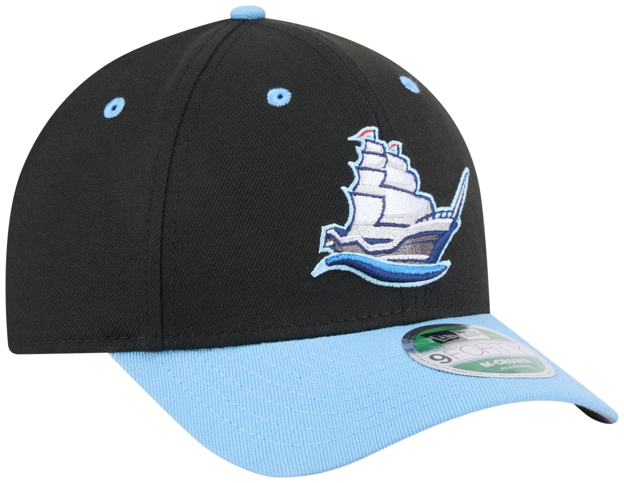 New Era Adult Columbus Clippers Black Logo 9Forty Adjustable Hat product image