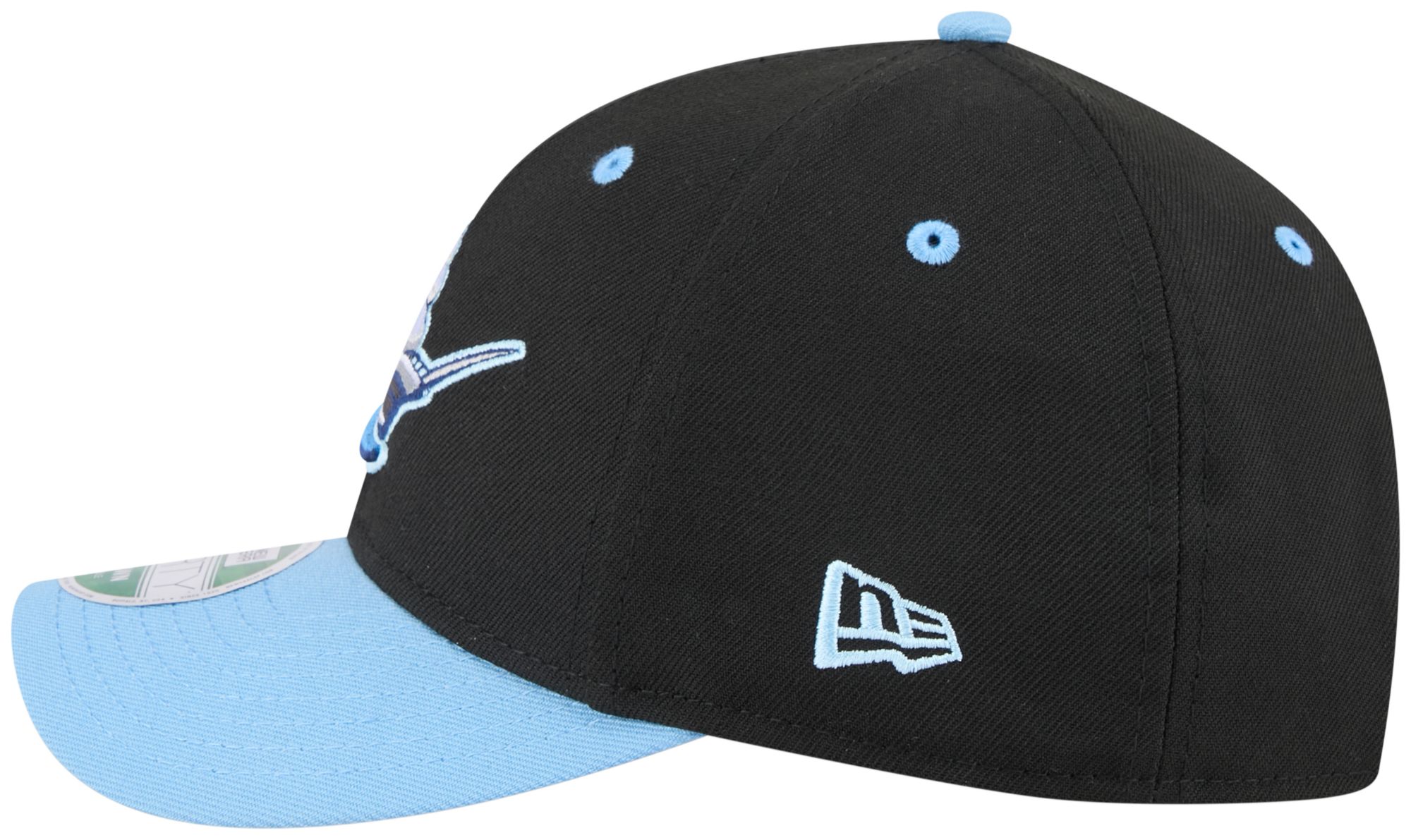 New Era Adult Columbus Clippers Black Logo 9Forty Adjustable Hat product image