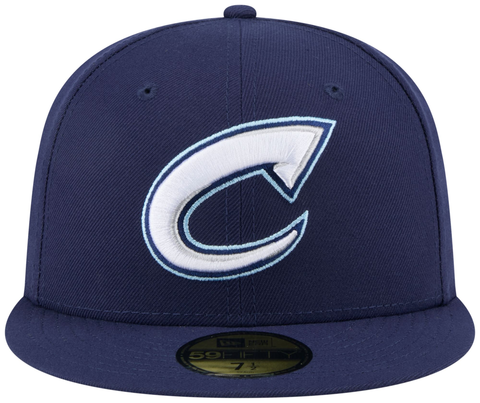 New Era Adult Columbus Clippers Royal Logo 59Fifty Fitted Hat product image