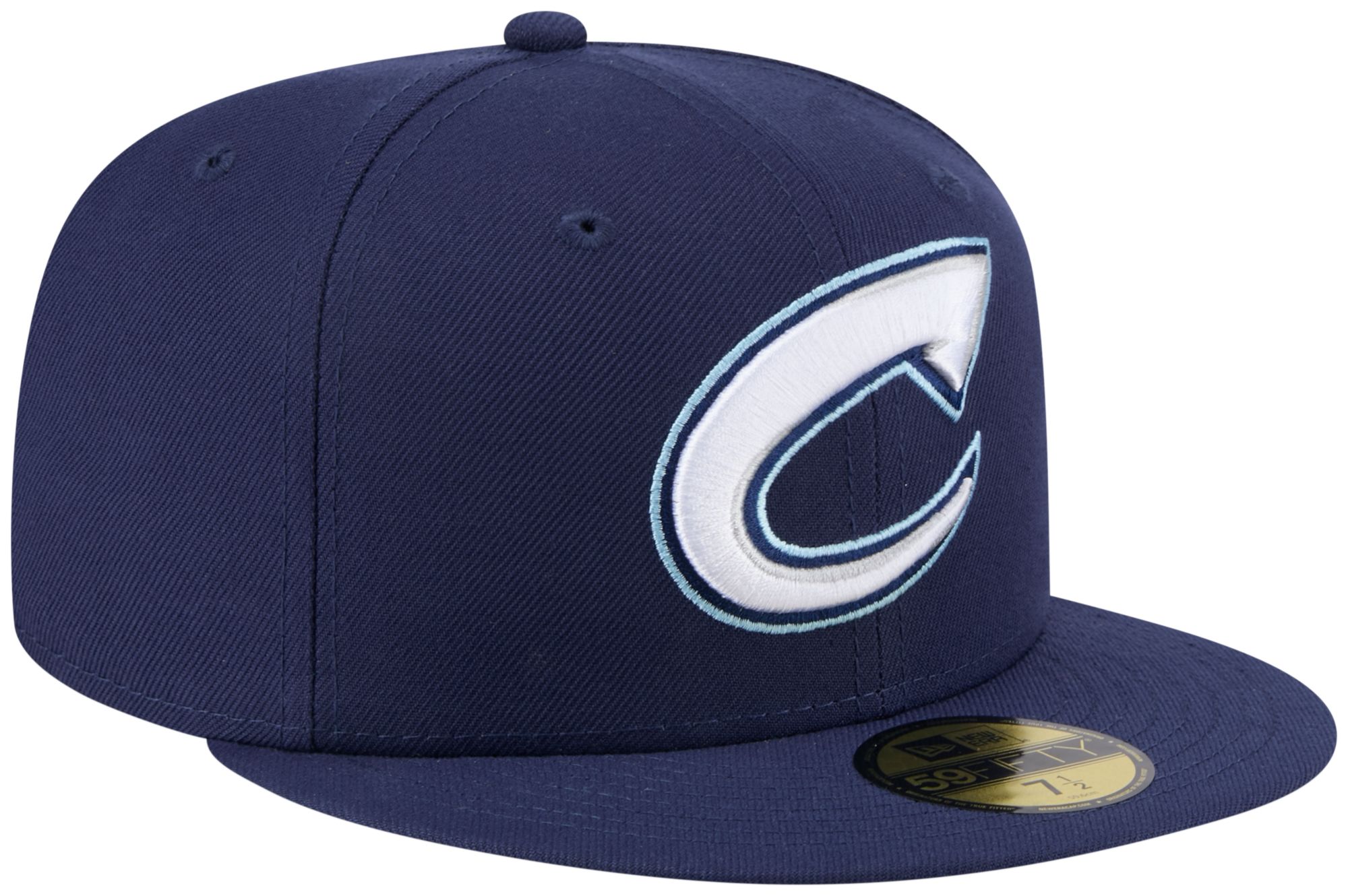 New Era Adult Columbus Clippers Royal Logo 59Fifty Fitted Hat product image