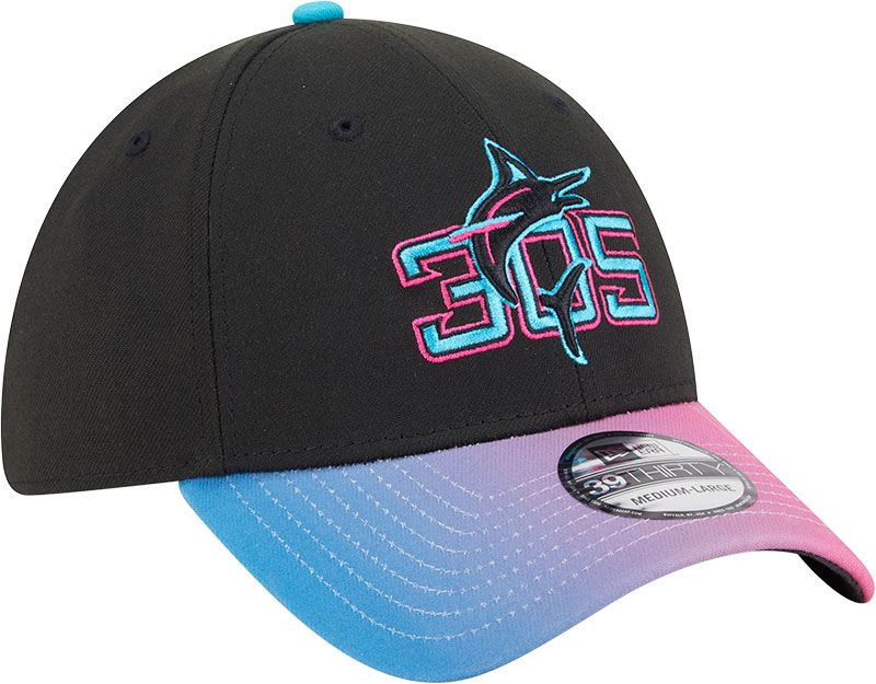 New Era Adult Miami Marlins City Connect 39Thirty Stretch Fit Hat product image