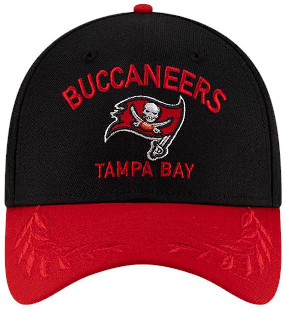 New Era Adult Tampa Bay Buccaneers 2025 NFL Draft Red 39Thirty Stretch Fit Hat product image