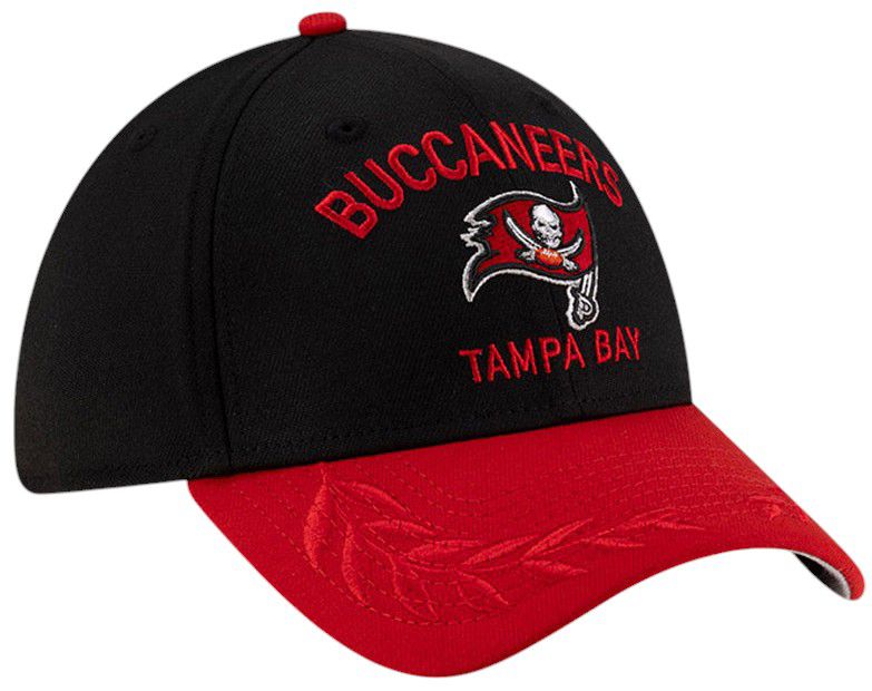 New Era Adult Tampa Bay Buccaneers 2025 NFL Draft Red 39Thirty Stretch Fit Hat product image