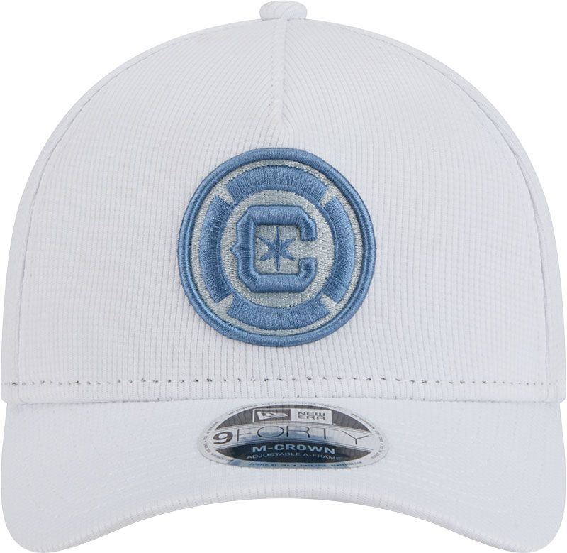 New Era Adult Chicago Fire White Jersey Hook 9Forty A-Frame Adjustable Hat product image