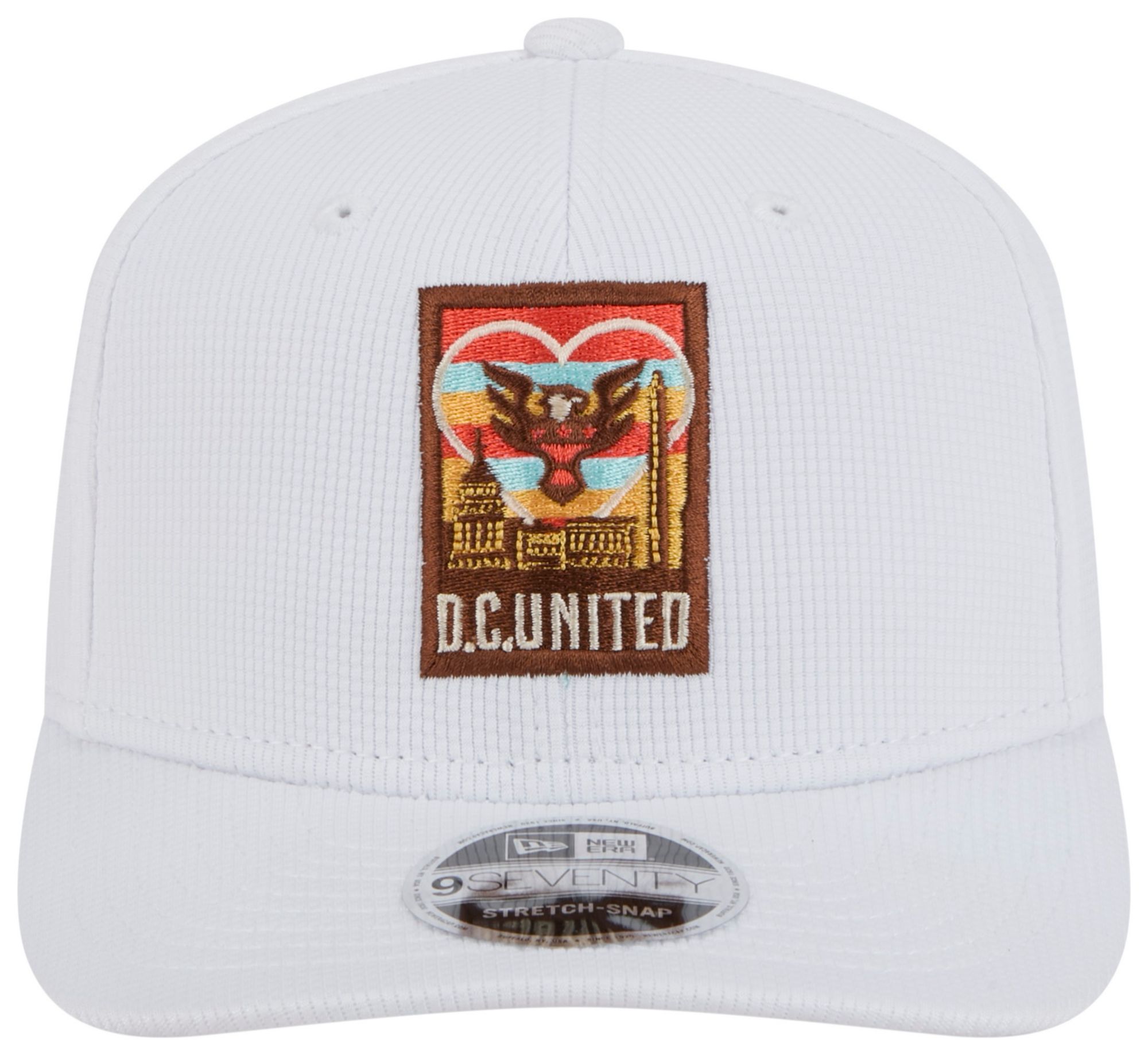 New Era Men's D.C. United 2025- 2026 White Jersey Hook 9Seventy Adjustable Hat product image