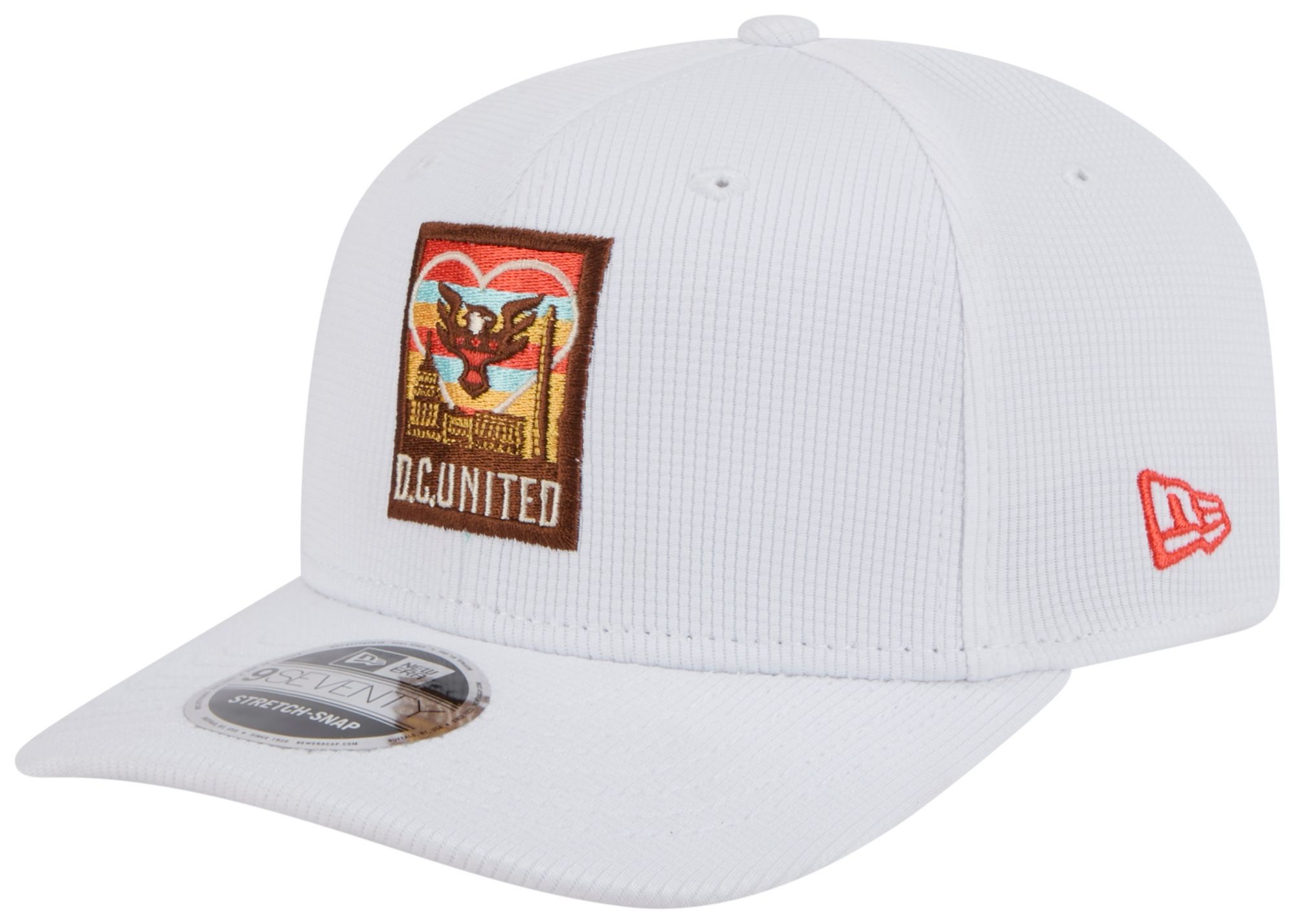 New Era Men's D.C. United 2025- 2026 White Jersey Hook 9Seventy Adjustable Hat product image