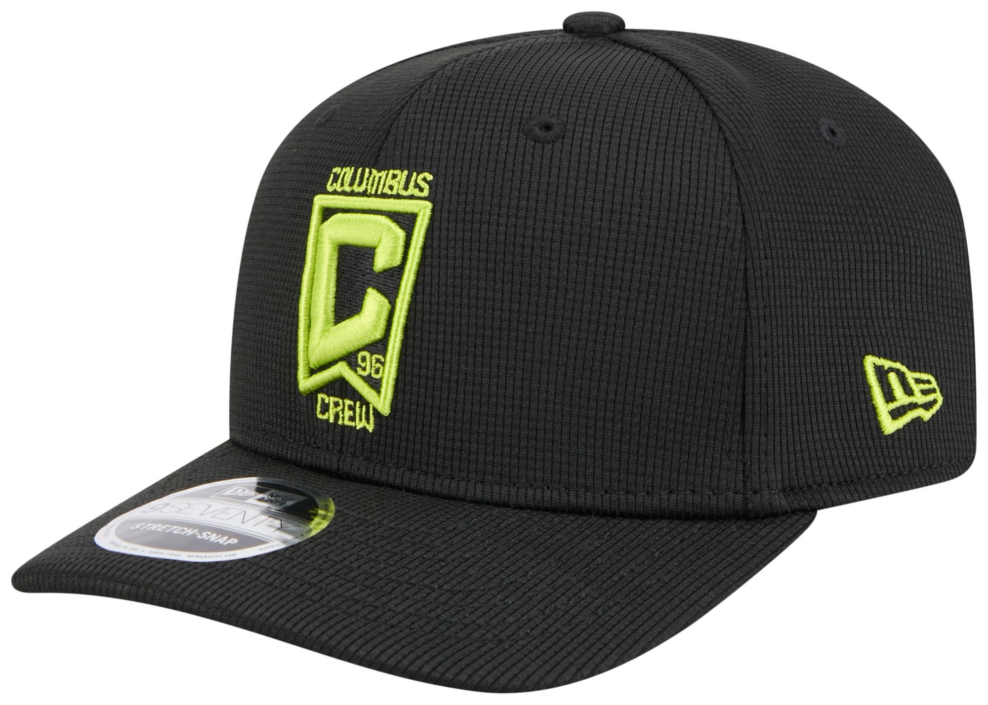 New Era Men's Columbus Crew 2025- 2026 Black Jersey Hook 9Seventy Adjustable Hat product image