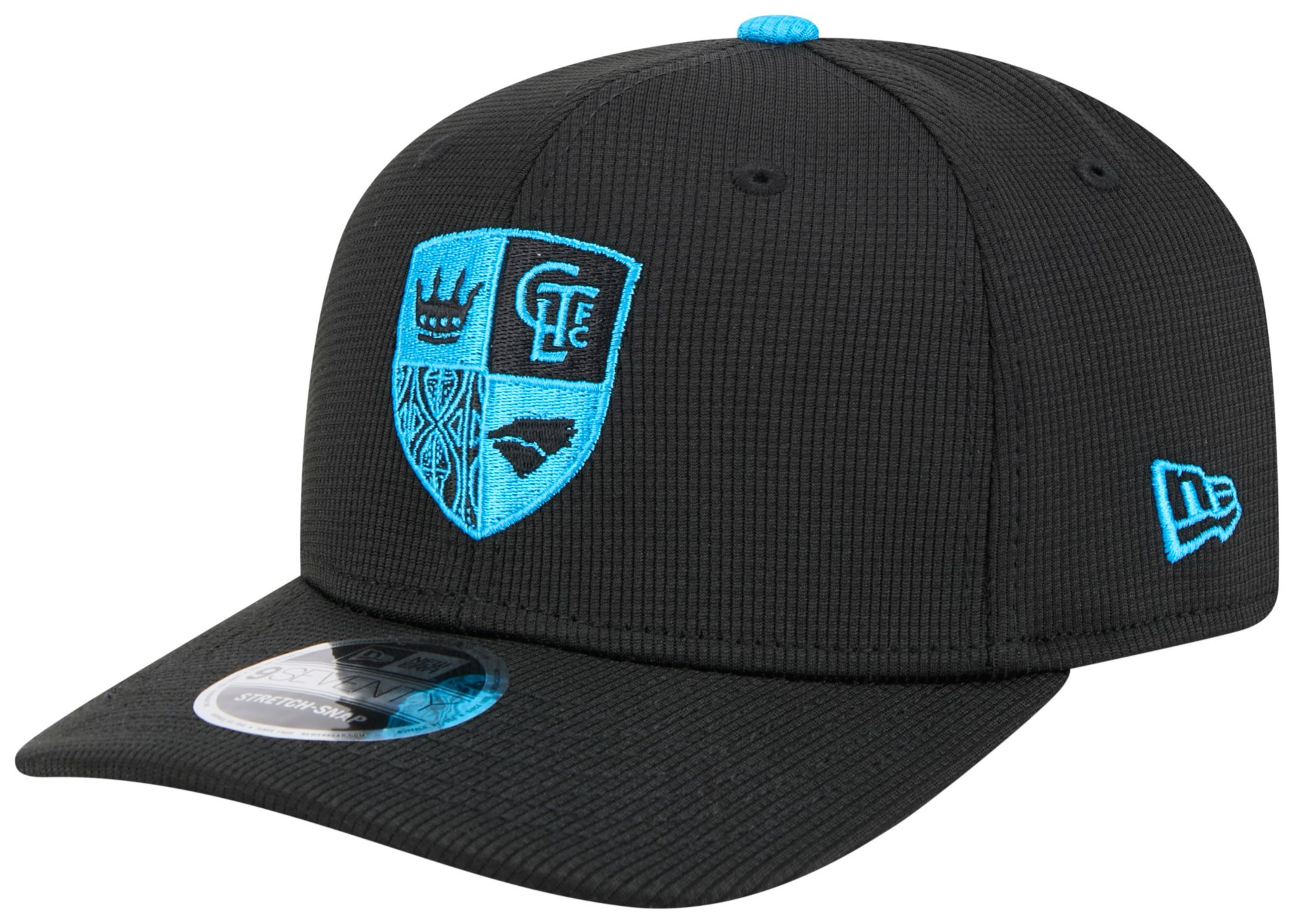 New Era Men's Charlotte FC 2025- 2026 Black Jersey Hook 9Seventy Adjustable Hat product image