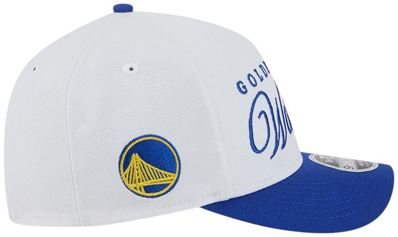 New Era Adult Golden State Warriors 2025 NBA Draft White 9Forty Adjustable Hat product image