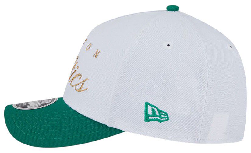 New Era Adult Boston Celtics 2025 NBA Draft White 9Forty Adjustable Hat product image