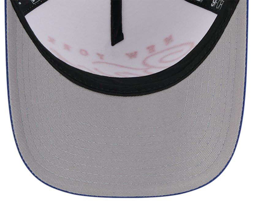 New Era Adult New York Knicks 2025 NBA Draft White 9Forty Adjustable Hat product image