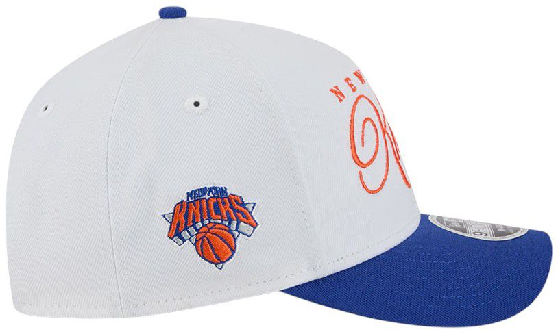 New Era Adult New York Knicks 2025 NBA Draft White 9Forty Adjustable Hat product image