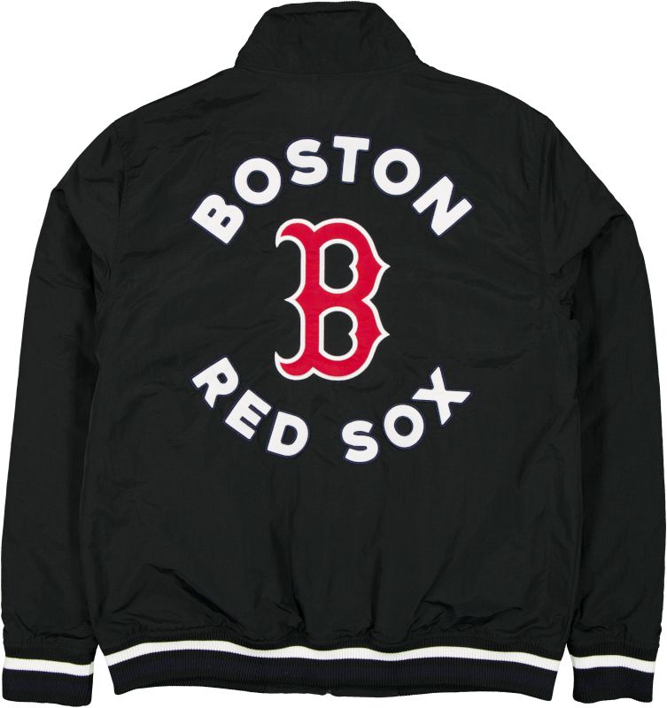 New Era Men's Boston Red Sox Black Throwback Jacket product image