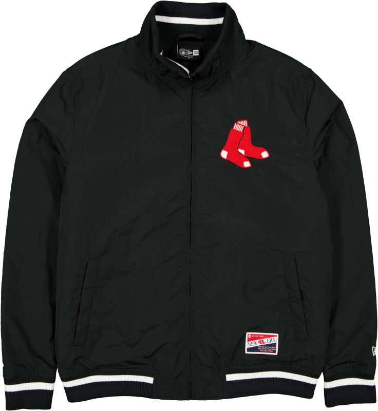 New Era Men's Boston Red Sox Black Throwback Jacket product image