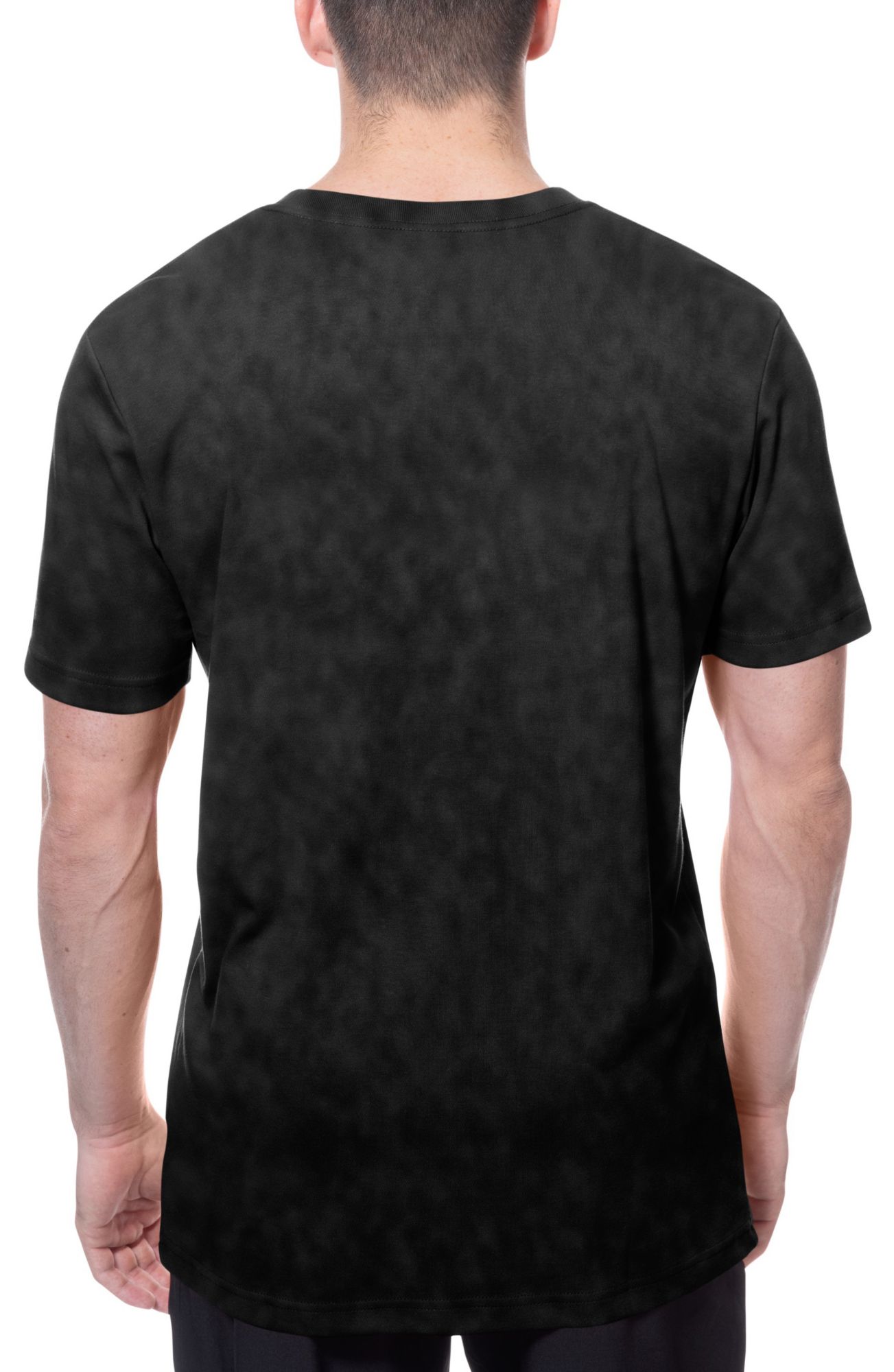 New Era Men's Golden State Warriors Black Throwback Washed T-Shirt product image