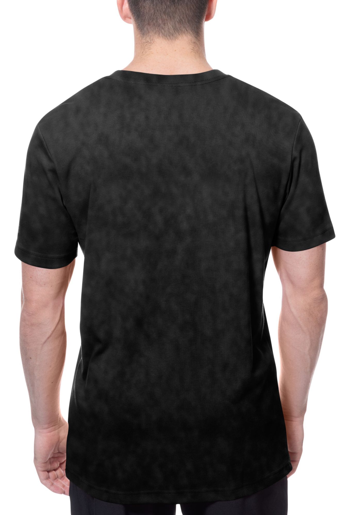 New Era Men's Los Angeles Lakers Black Throwback Washed T-Shirt product image