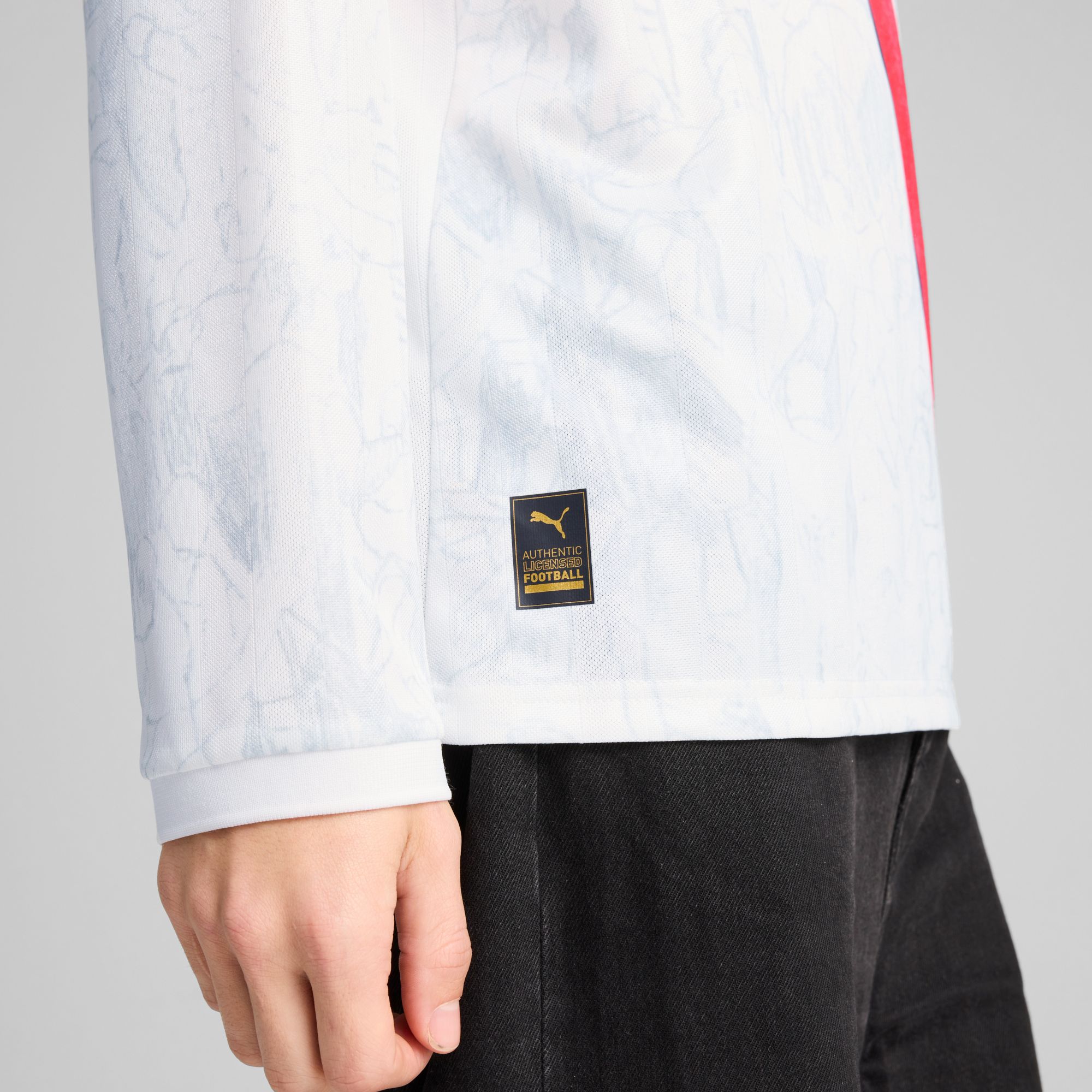 PUMA Adult Manchester City 2025 White KidSuper Home Replica Long Sleeve Jersey product image