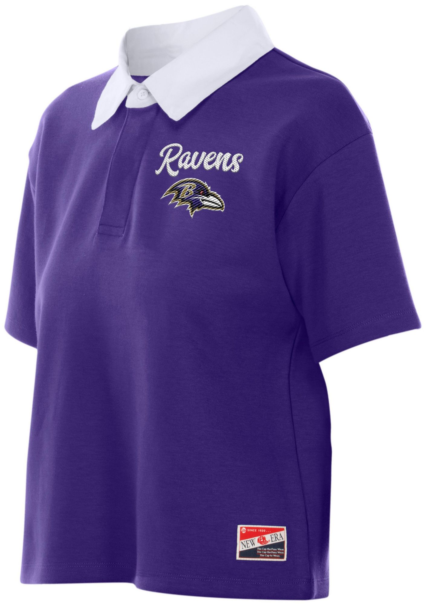 New Era Women's Baltimore Ravens Purple Polo product image