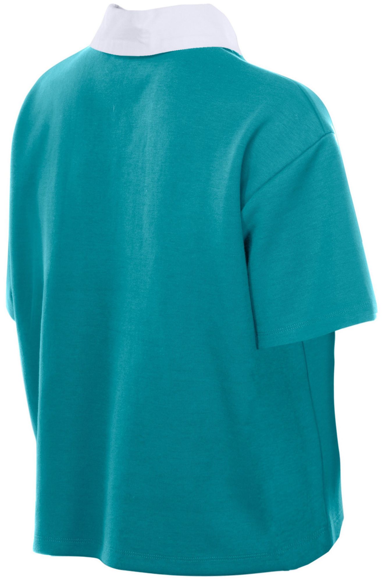 New Era Women's Miami Dolphins Turquoise Polo product image