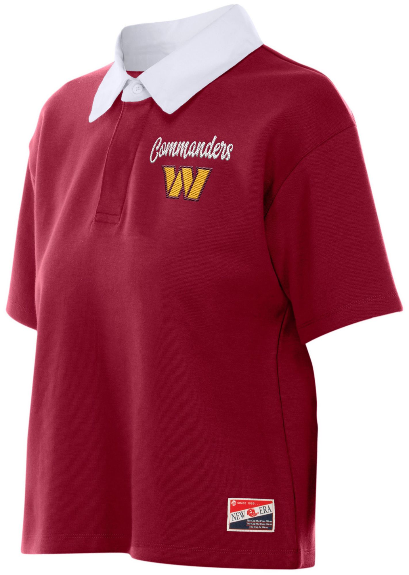 New Era Women's Washington Commanders Dark Red Polo product image