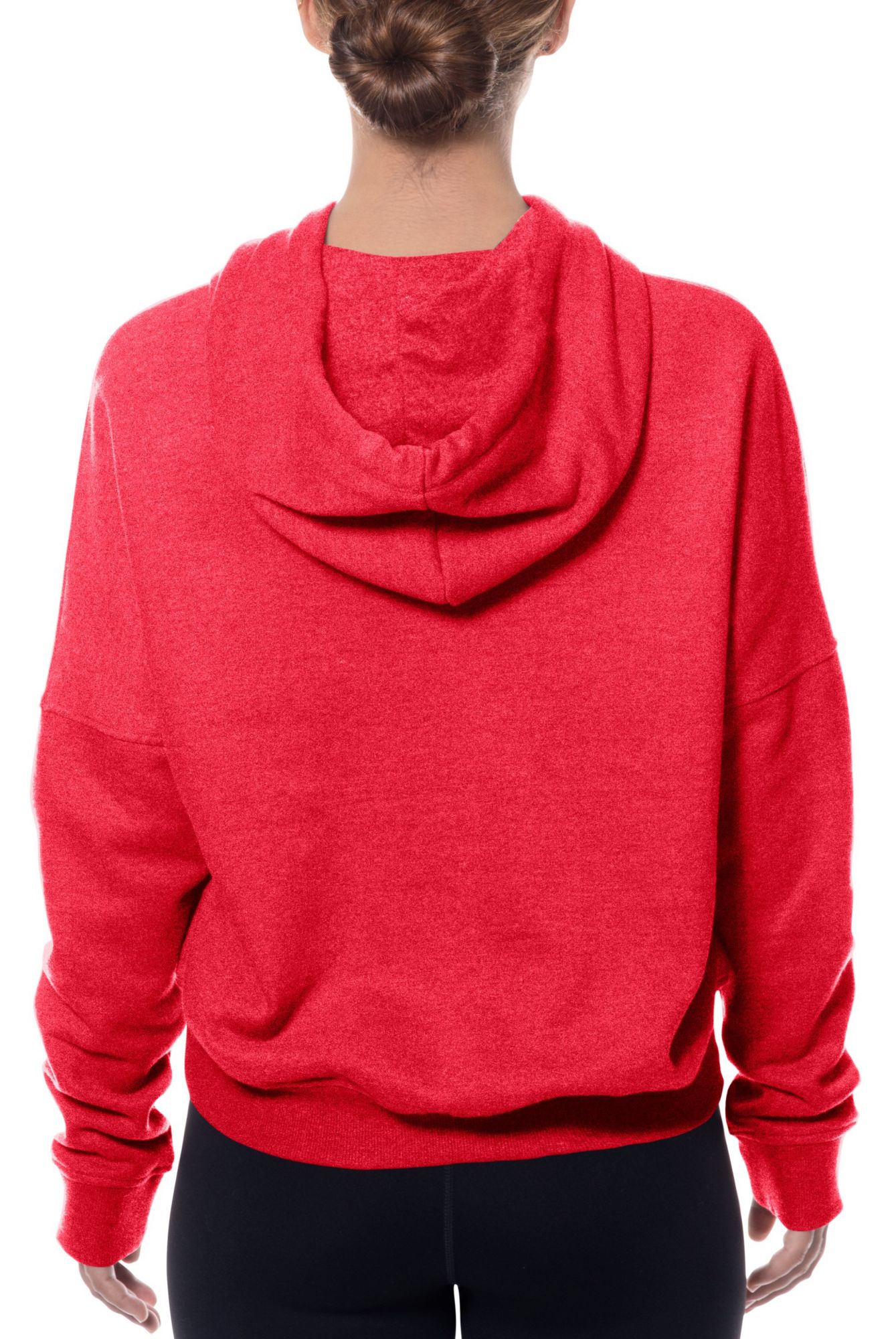 New Era Women's Kansas City Chiefs Red Applique Pullover Hoodie product image