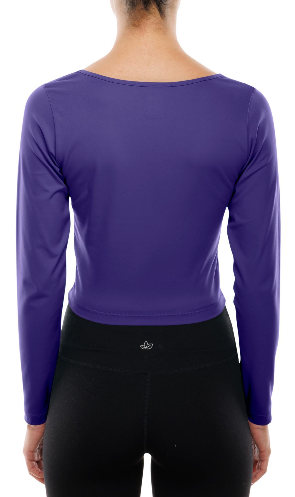 New Era Women's Baltimore Ravens Purple Fitted Square Neck Long Sleeve T-Shirt product image