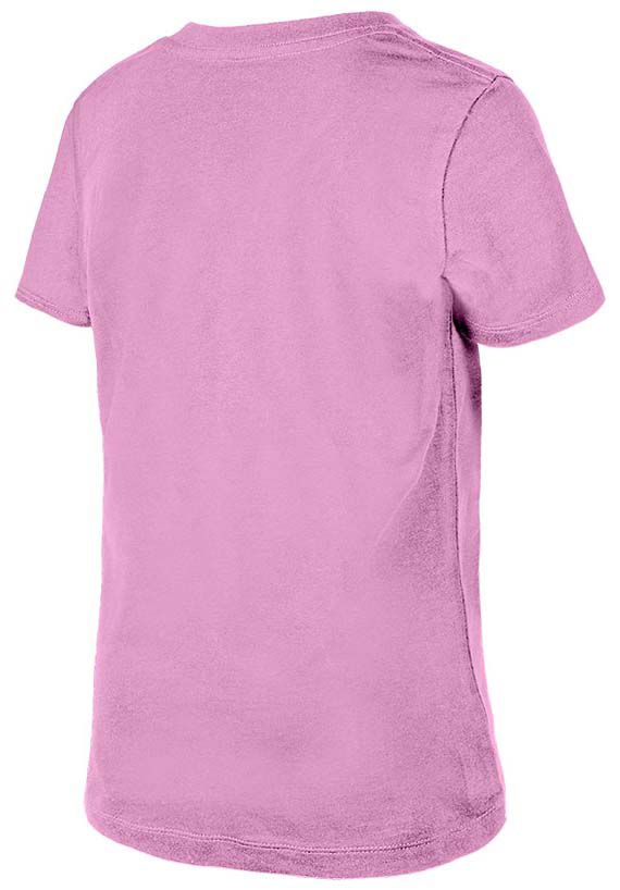 New Era Girls' San Francisco 49ers Pastel Pink Sequin Flip T-Shirt product image
