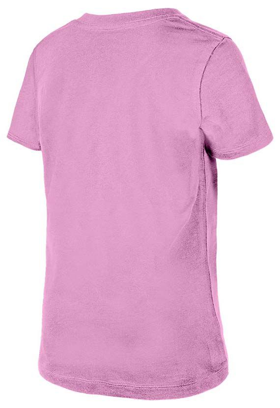 New Era Girls' Atlanta Falcons Pastel Pink Sequin Flip T-Shirt product image