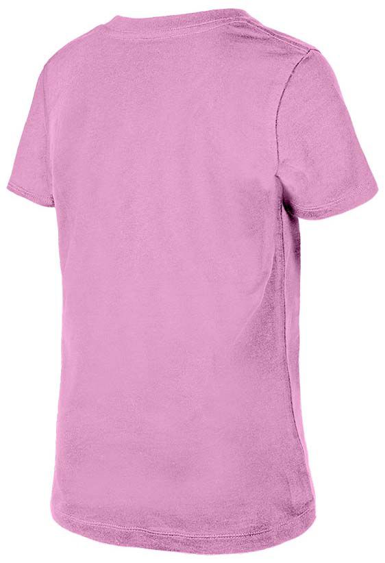 New Era Girls' Baltimore Ravens Pastel Pink Sequin Flip T-Shirt product image