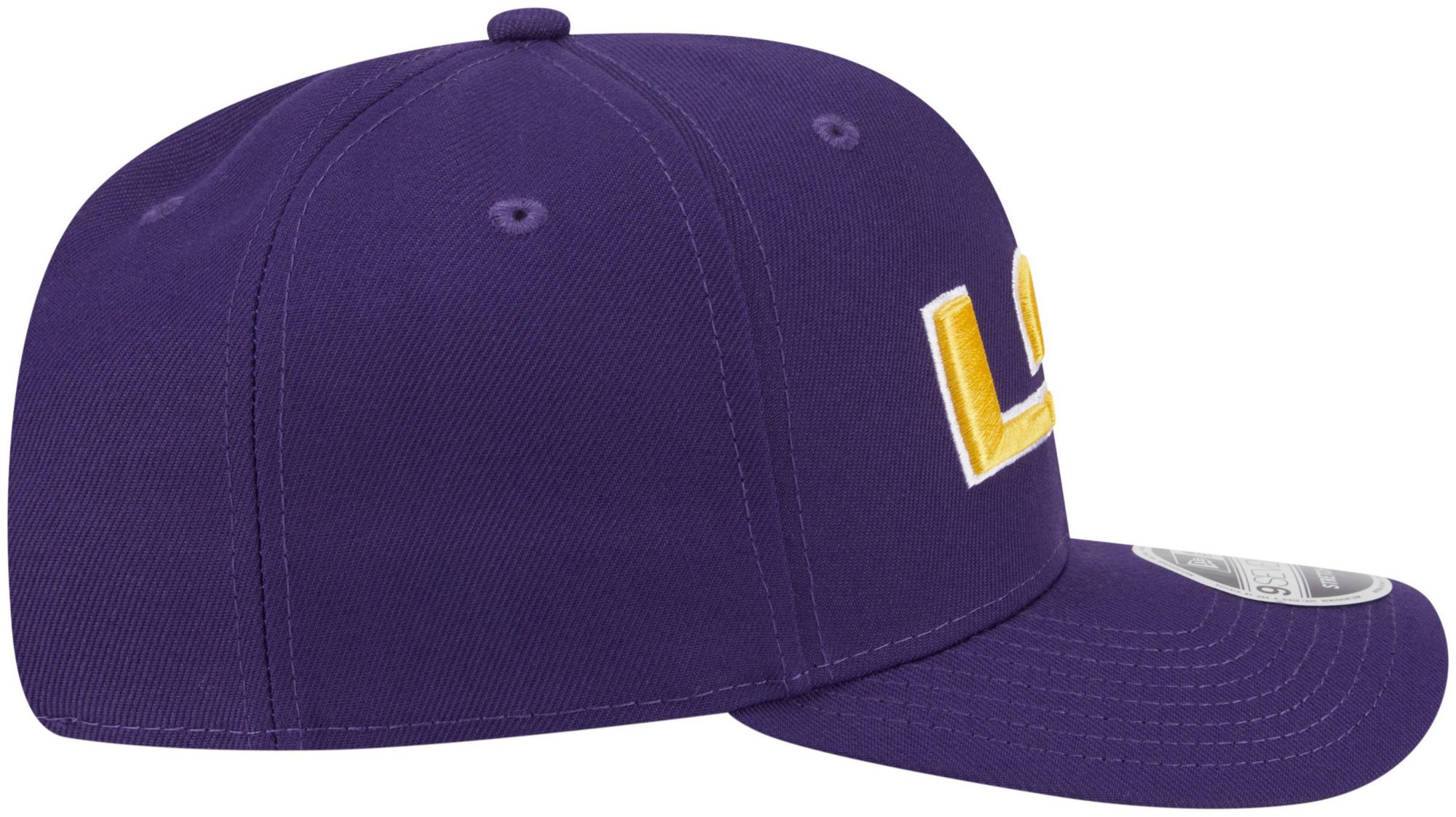 New Era Adult LSU Tigers Purple College Team 9Seventy Adjustable Stretch-Snap Hat product image