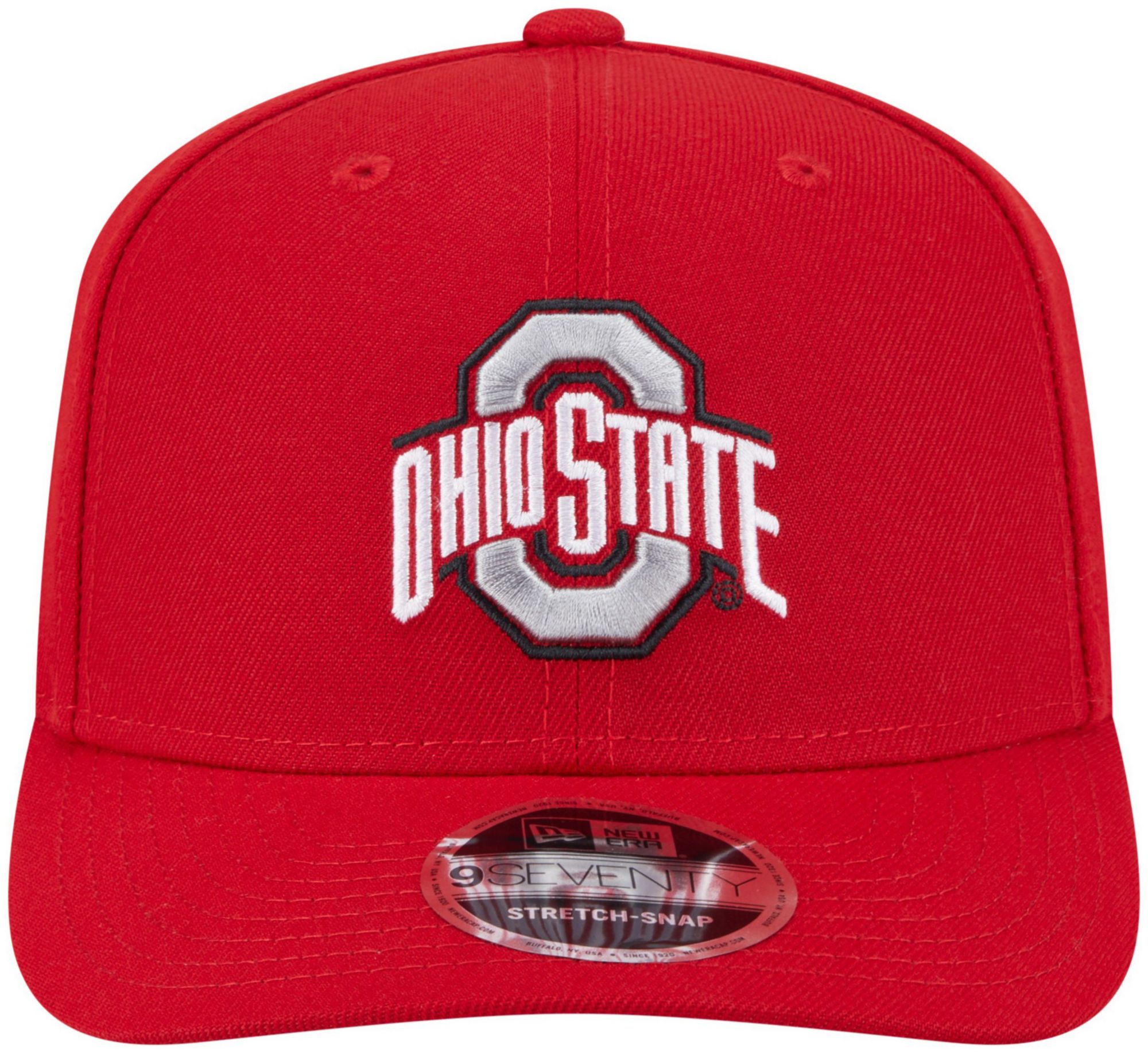 New Era Adult Ohio State Buckeyes Red College Team 9Seventy Adjustable Stretch-Snap Hat product image