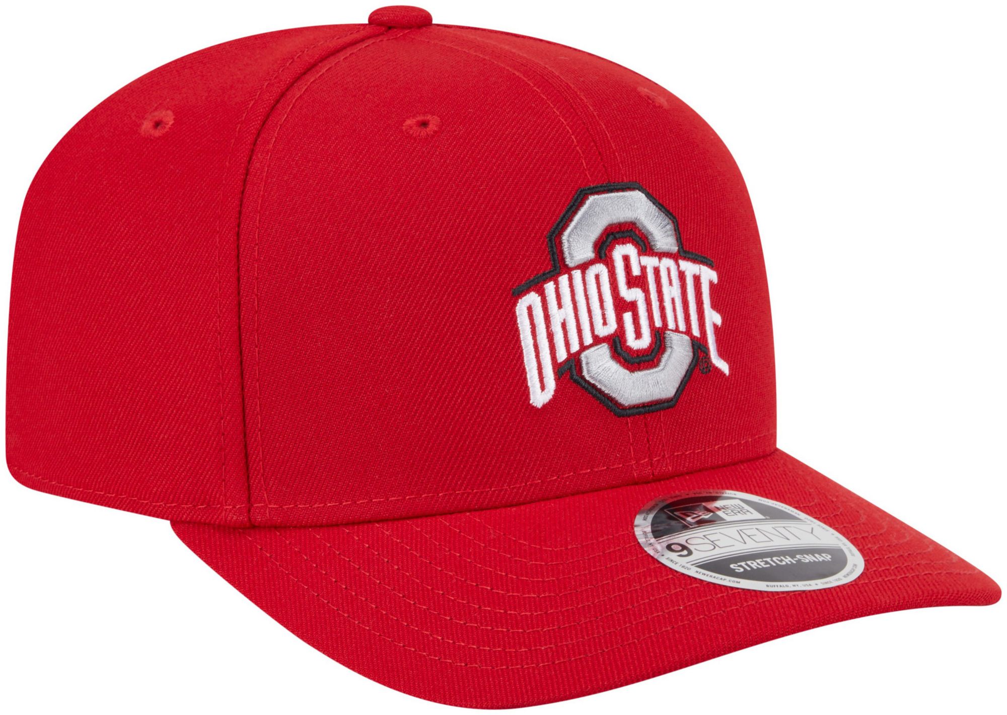 New Era Adult Ohio State Buckeyes Red College Team 9Seventy Adjustable Stretch-Snap Hat product image