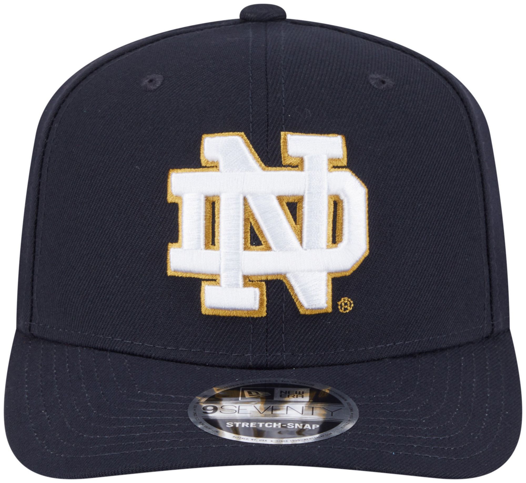 New Era Adult Notre Dame Fighting Irish Navy College Team 9Seventy Adjustable Stretch-Snap Hat product image