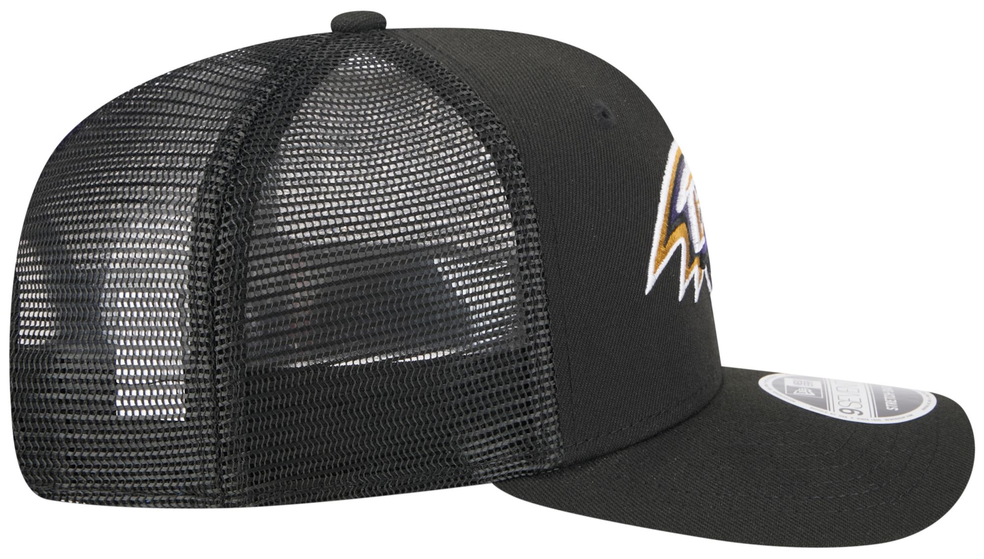 New Era Adult Baltimore Ravens Black 9Seventy Adjustable Trucker Hat product image