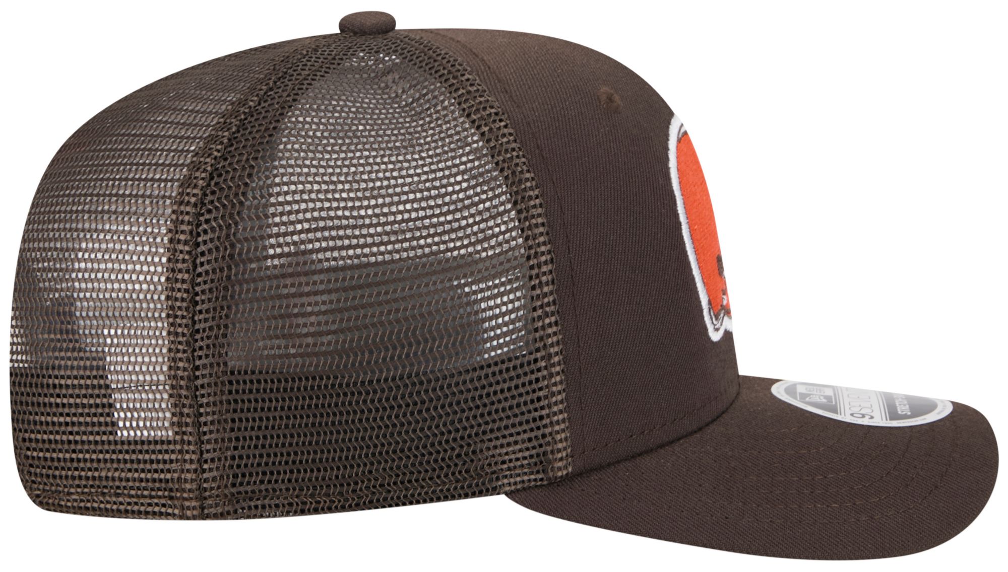 New Era Adult Cleveland Browns Brown 9Seventy Adjustable Trucker Hat product image