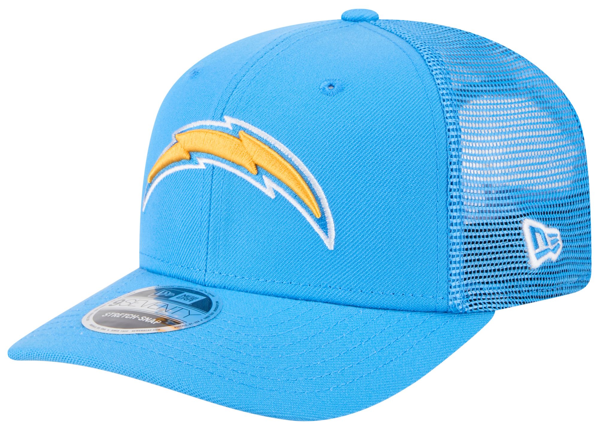 New Era Adult Los Angeles Chargers Light Blue 9Seventy Adjustable Trucker Hat product image