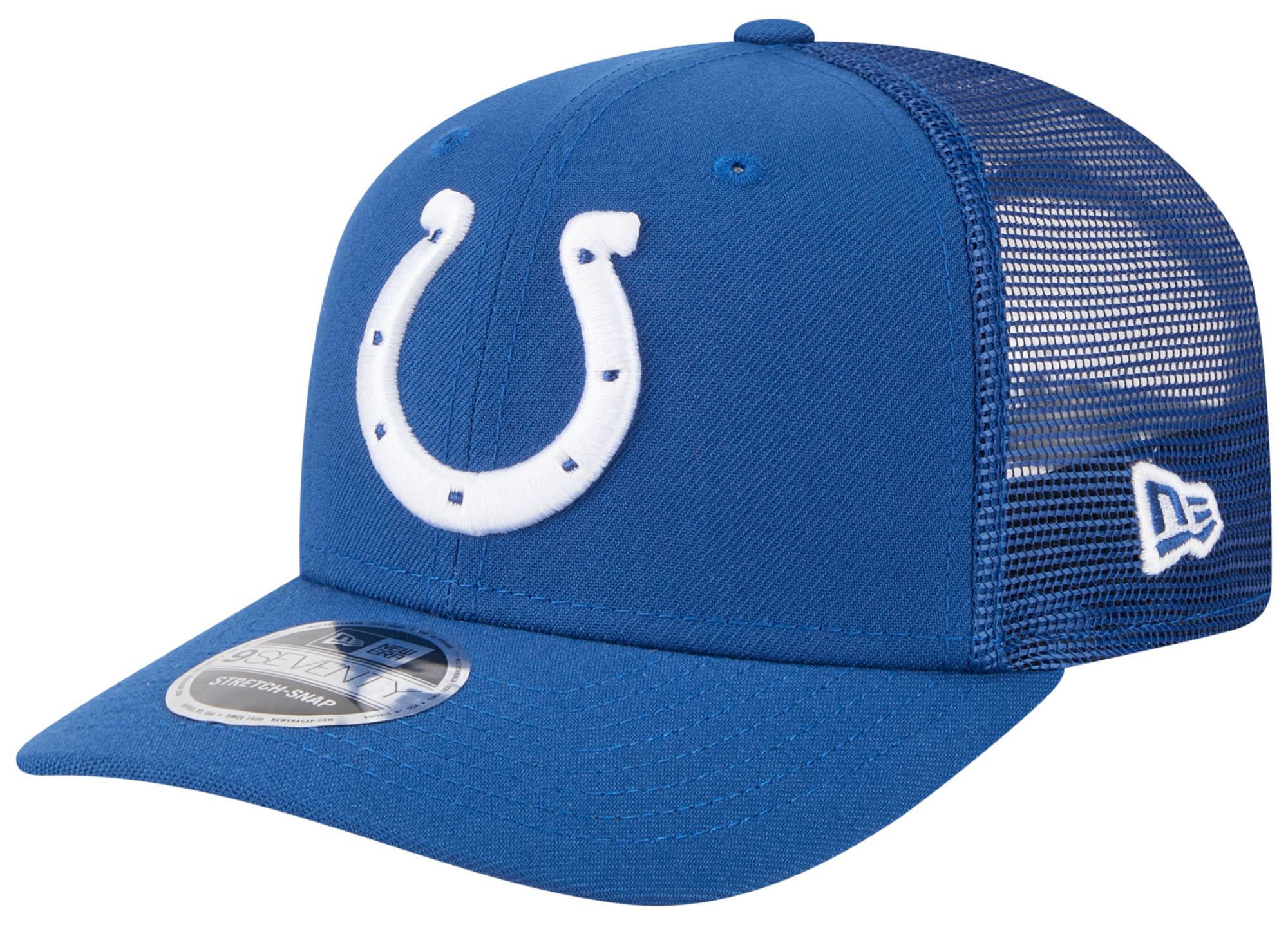 New Era Adult Indianapolis Colts Blue 9Seventy Adjustable Trucker Hat product image