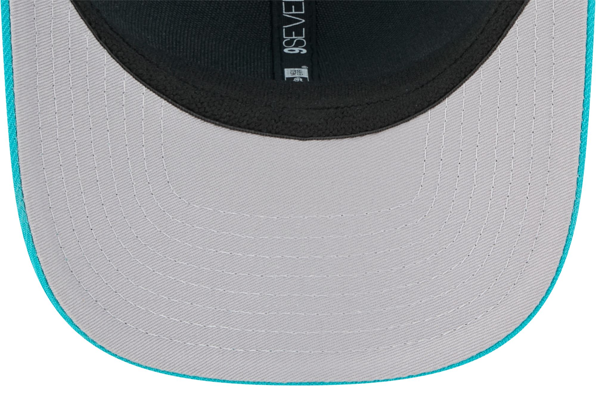 New Era Adult Miami Dolphins Aqua 9Seventy Adjustable Trucker Hat product image