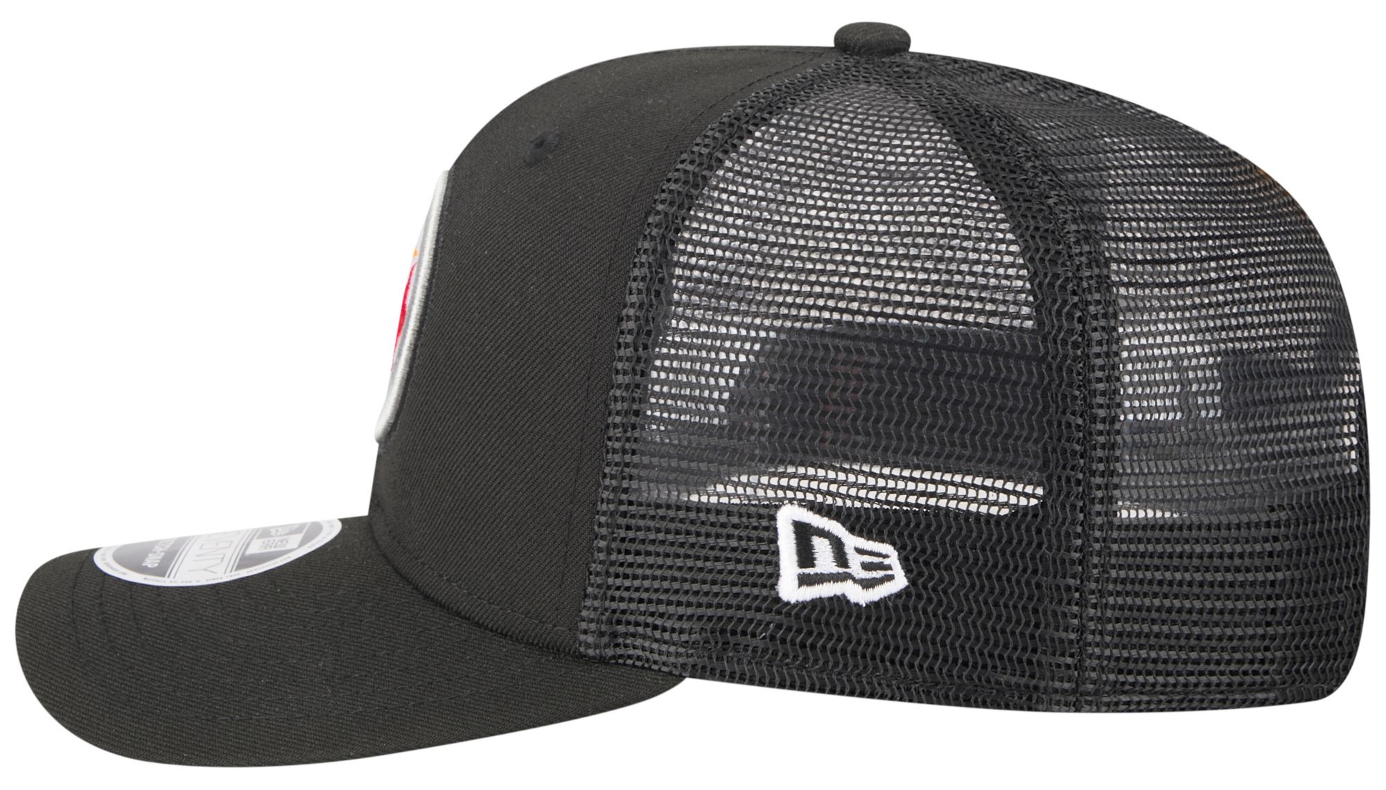 New Era Adult Pittsburgh Steelers Black 9Seventy Adjustable Trucker Hat product image