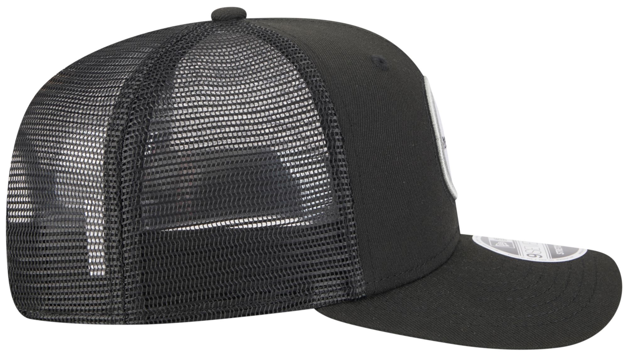 New Era Adult Pittsburgh Steelers Black 9Seventy Adjustable Trucker Hat product image