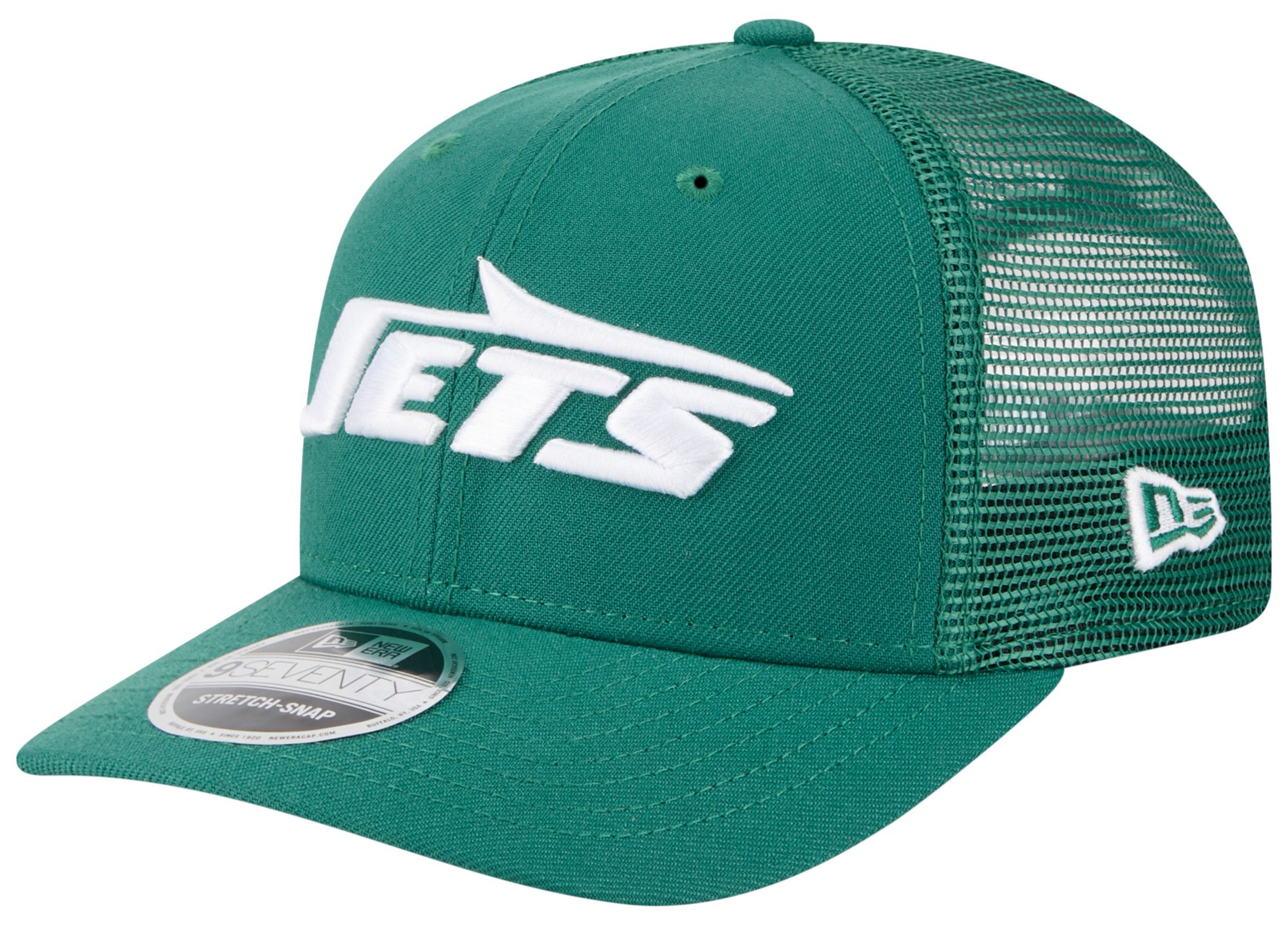 New Era Adult New York Jets Green 9Seventy Adjustable Trucker Hat product image
